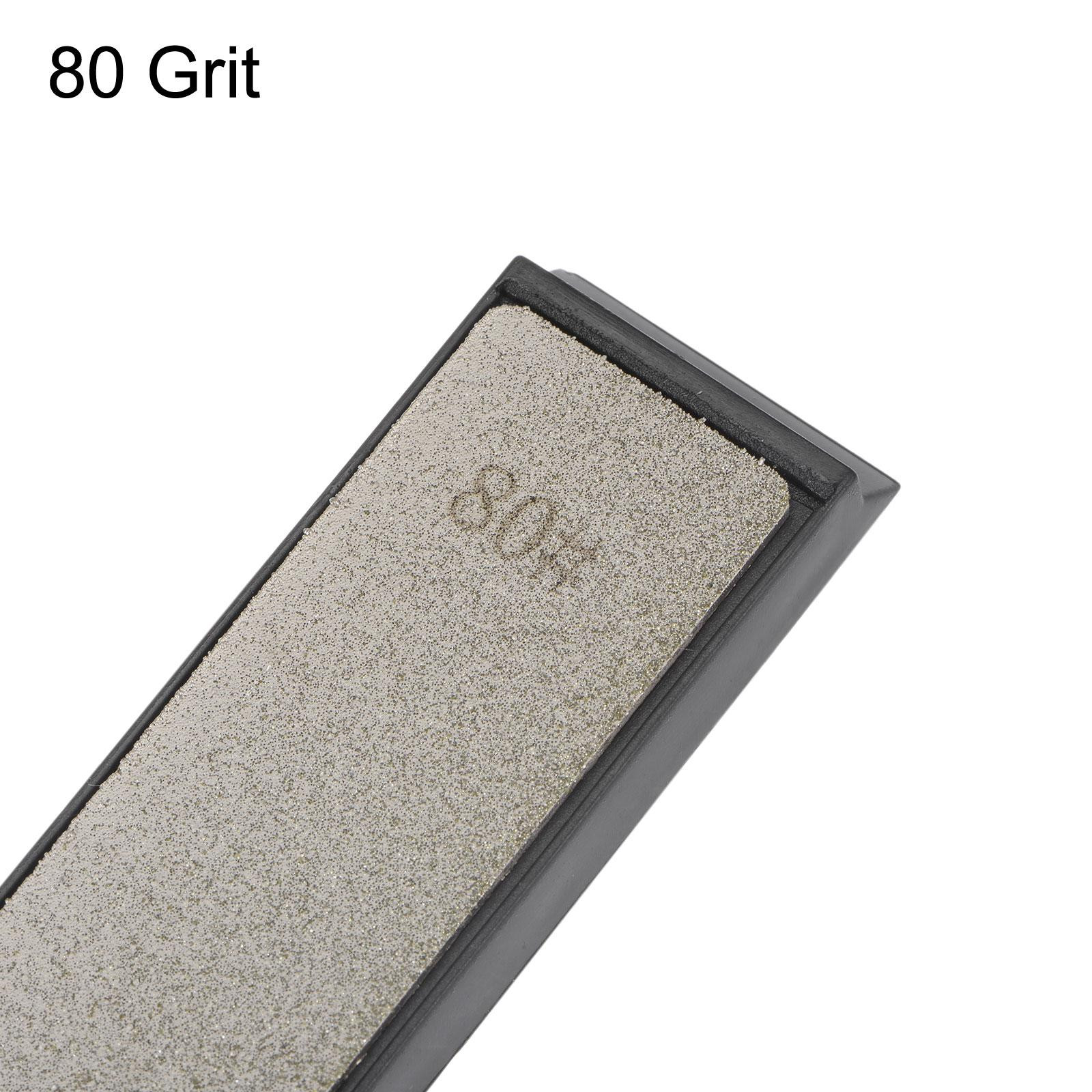 Diamond Sharpening Stones 80 Grit Whetstone with Non-Slip Base