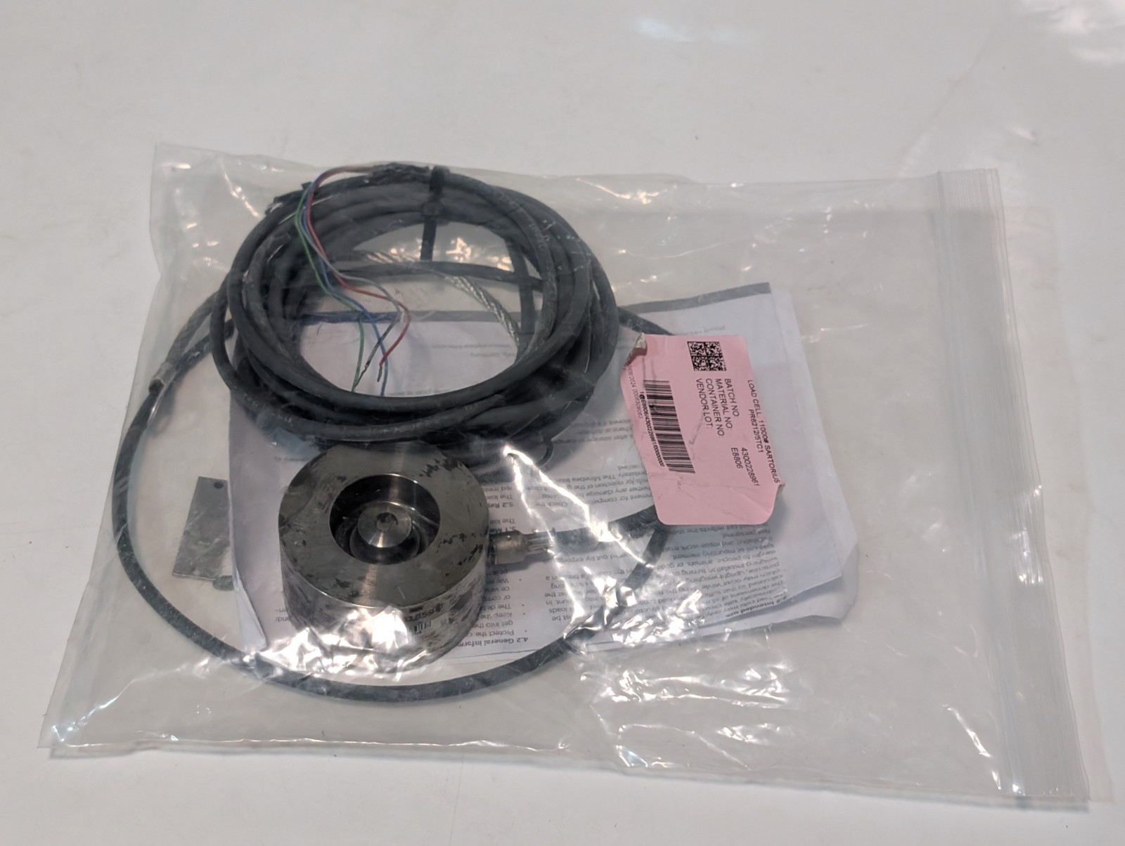 Sartorius Mechatronics PR62 11/53 D1 Compact Compression Load Cell Sensor