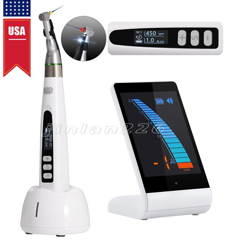 Dental LED Endo Motor 16:1 Handpiece Apex Locator Root Canal Finder Endodontic