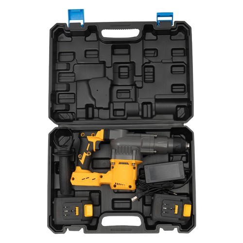 Li-Ion SDS Plus Cordless Rotary Hammer Drill Kit 1400r/min W/ 80cm Drill Bit US