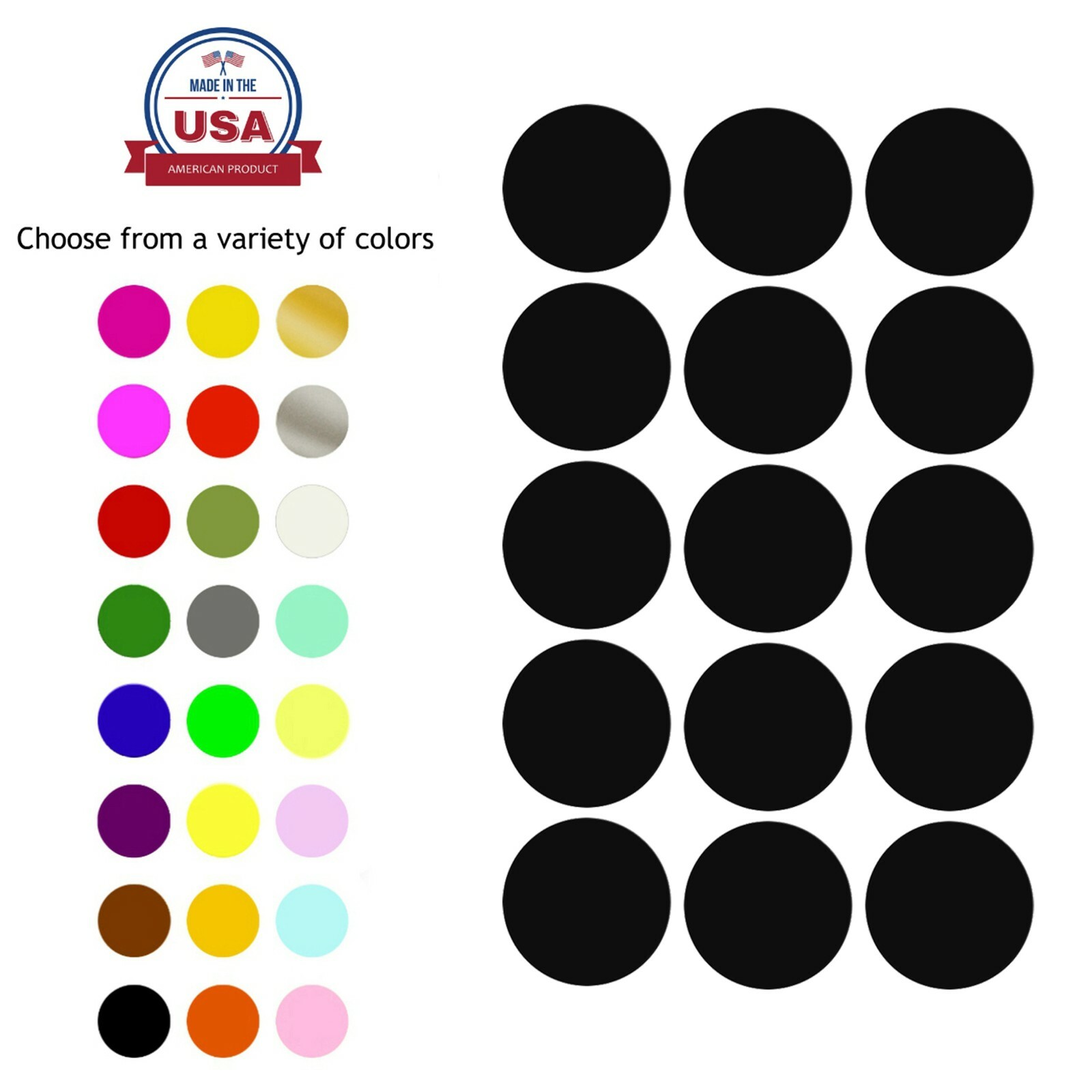 Permanent Adhesive Labels 30mm Color Coding Stickers Invitation Seals 1.18 Inch
