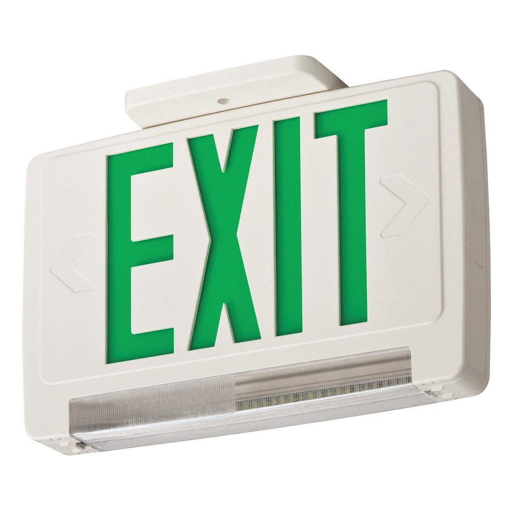 LITHONIA LIGHTING ECBG LED M6 ExtSgn EmLt,Thrmp,Nic Cad,LED,2.32W 16U221