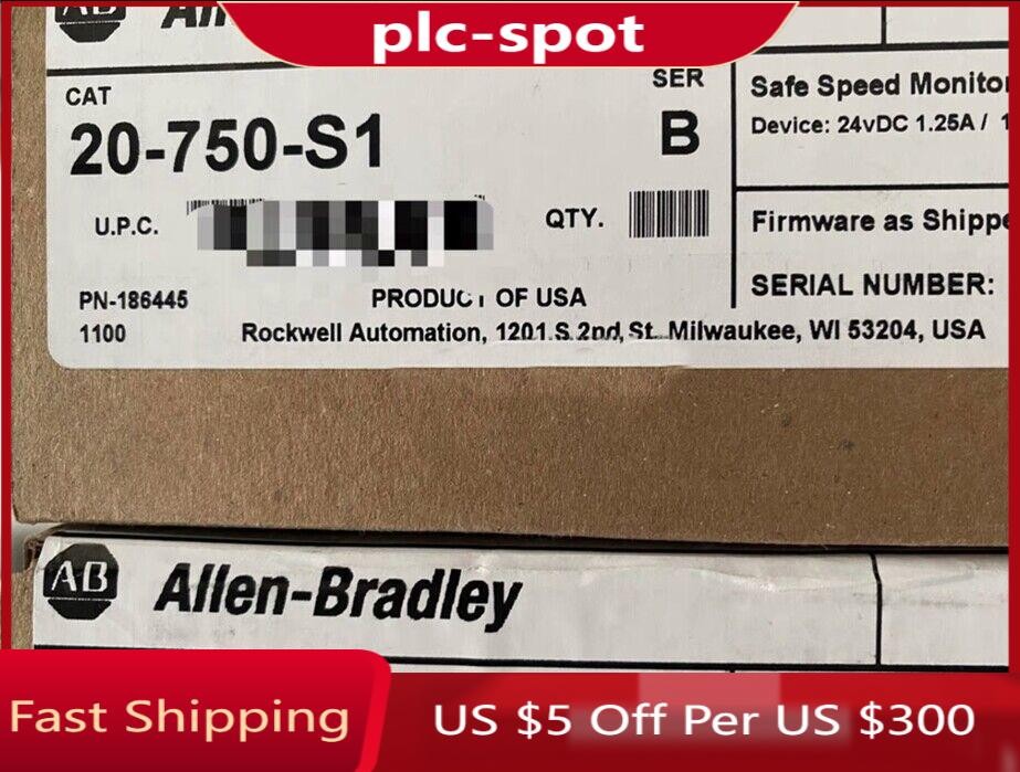 1 PCS New AB 20-750-S1 Safe Speed Monitor New In Box In US Stock Fast Free Ship