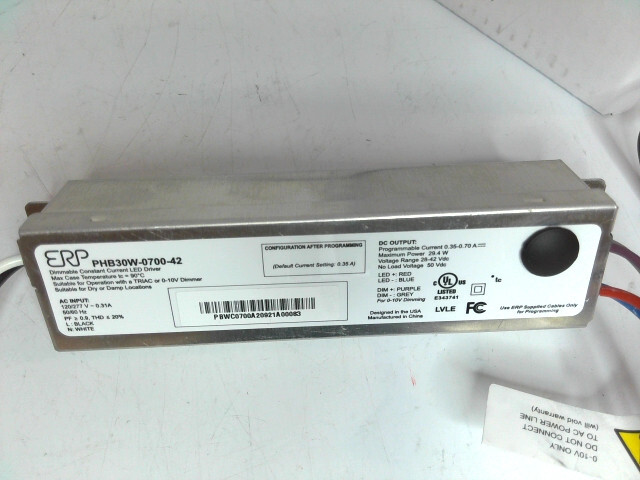ERP POWER, LLC PHB30W-0700-42 PROGRAMMABLE LED Driver AC DC Converter Topology