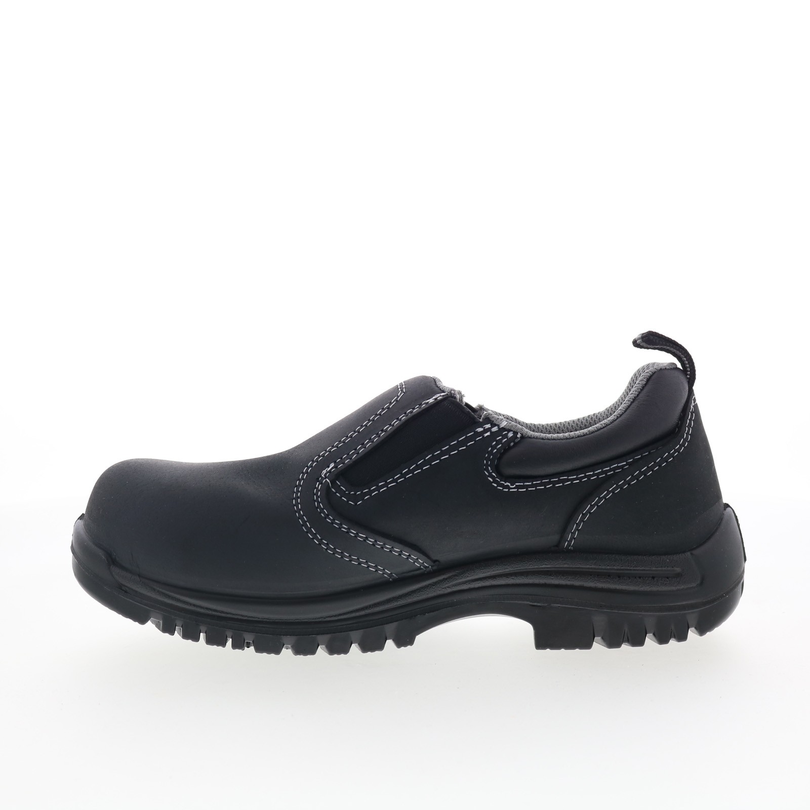 Avenger Foreman Composite Toe Electrical Hazard Womens Black Wide Work Shoes
