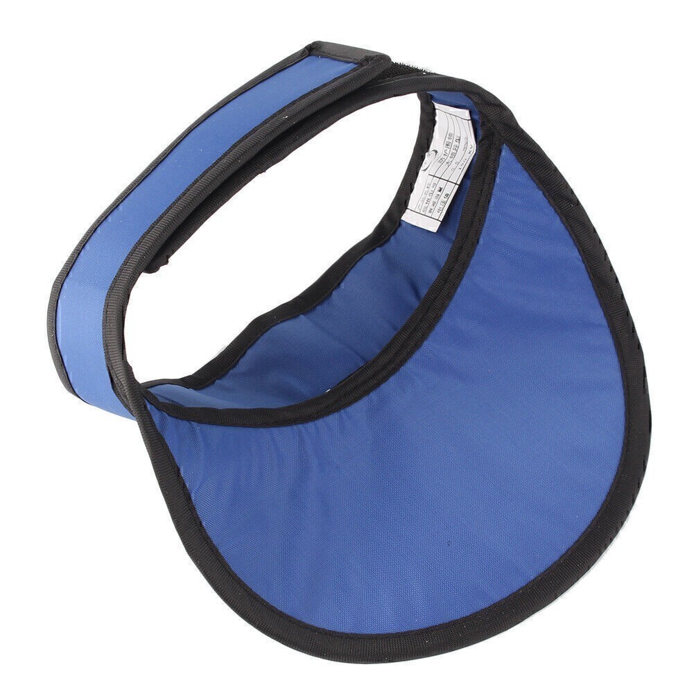 X-Ray Protective Thyroid Collar Radiation Shield Neck Cover Industry Light Grey