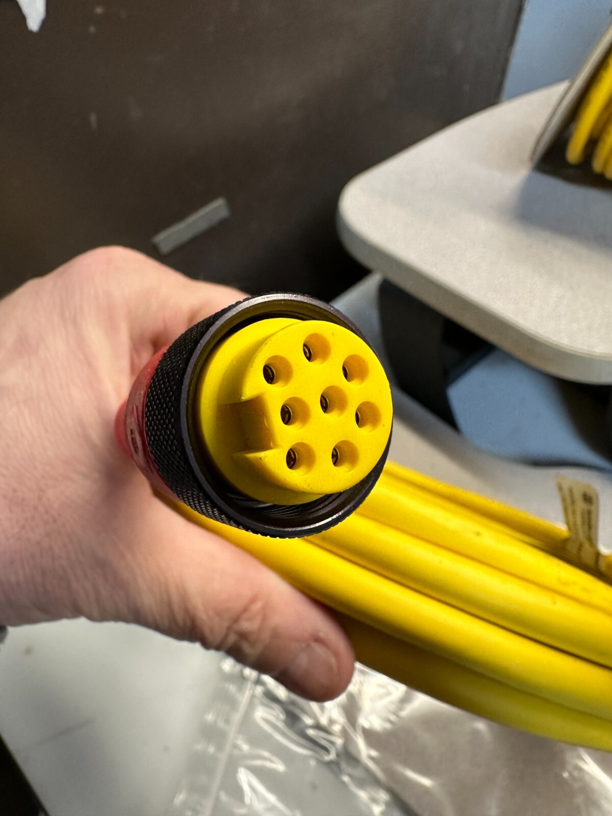 Lumberg Automation RSRK 801M-898/5M-R Power Cable Double Ended Cordset 8 Pin