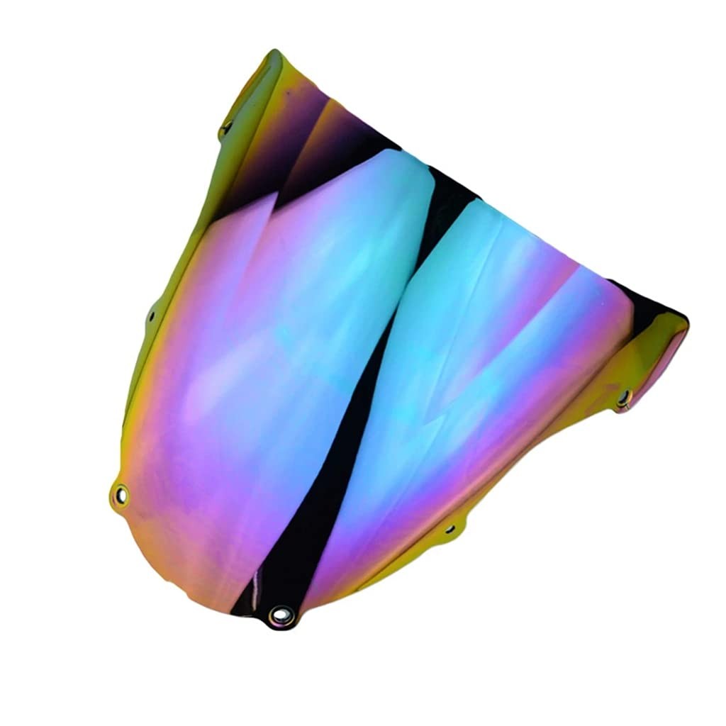 Double Bubble Windshield for 2003-2004 ZX-6R ZX636 Deep-Iridium
