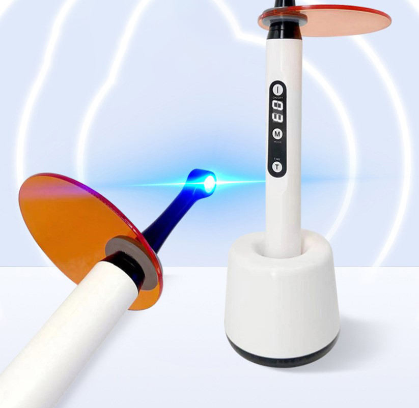Dental Wireless 1 Second LED Curing Light High Power 5W LED Cure Lamp 2500mw/c㎡