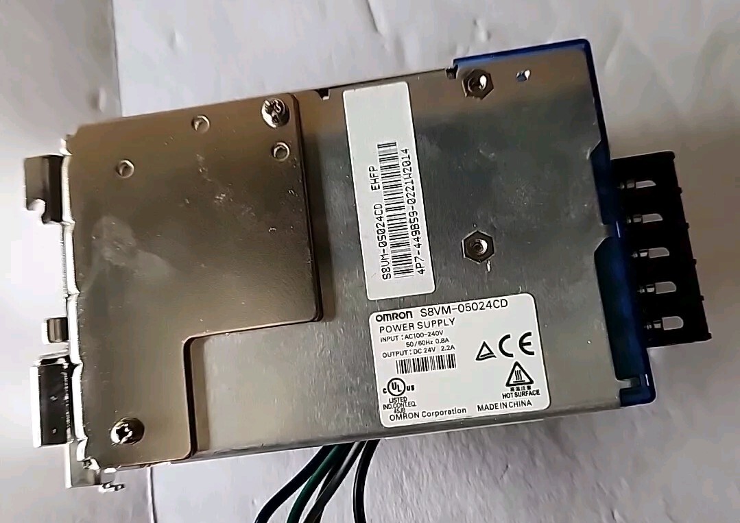 Omron S8VM-05024 CD Power Supply AC100/240V, 50/60Hz Free Shipping