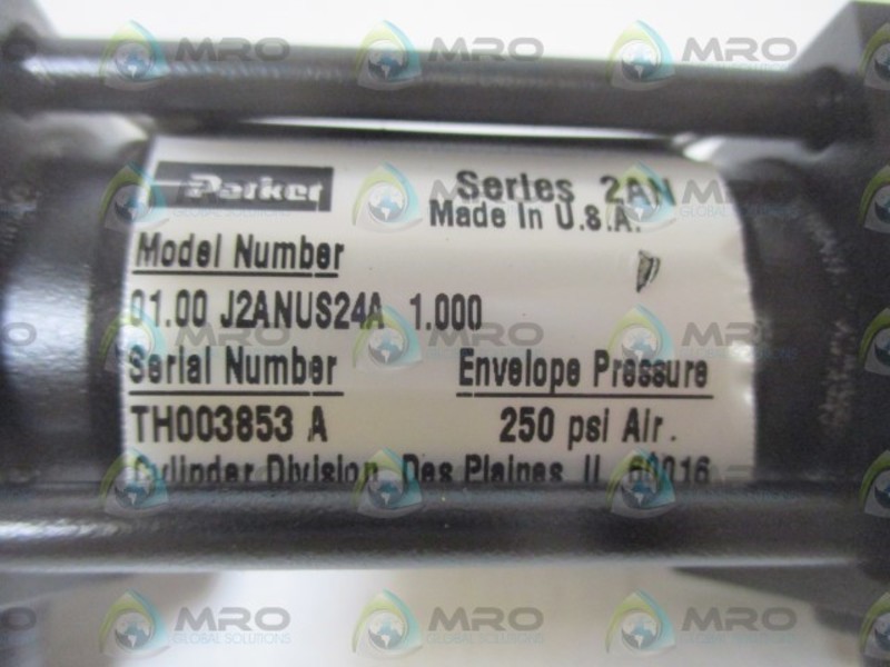 PARKER 01.00 J2ANUS24A 1.000 PNEUMATIC CYLINDER NSNP