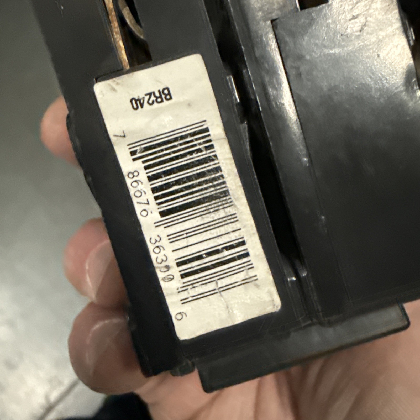Eaton BR240 2 inch 40 Amp Double Pole Interchangeable Circuit Breaker