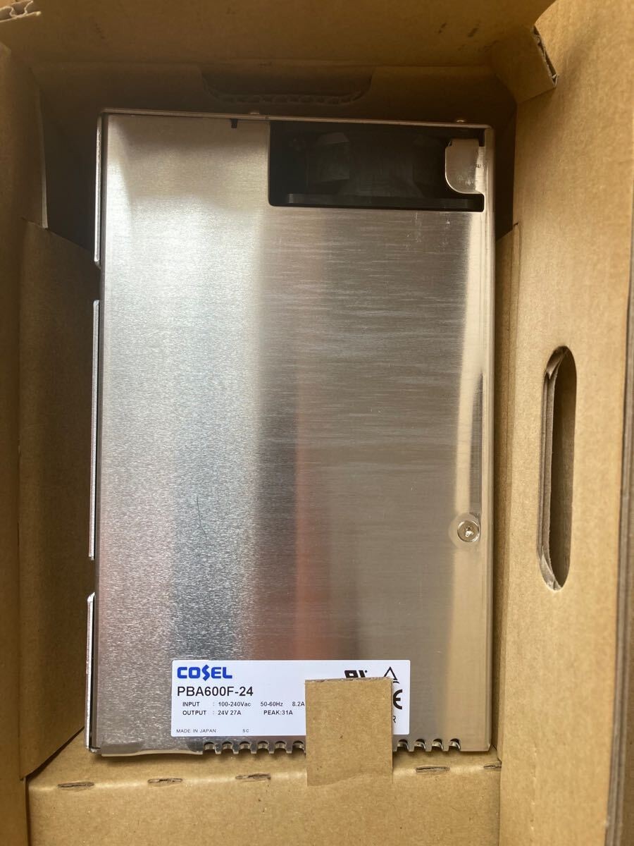Cosel PBA600F-24 Power Supply, 600W, DC24V, 27A , AC85-264V *SAMEDAY SHIP AVAIL