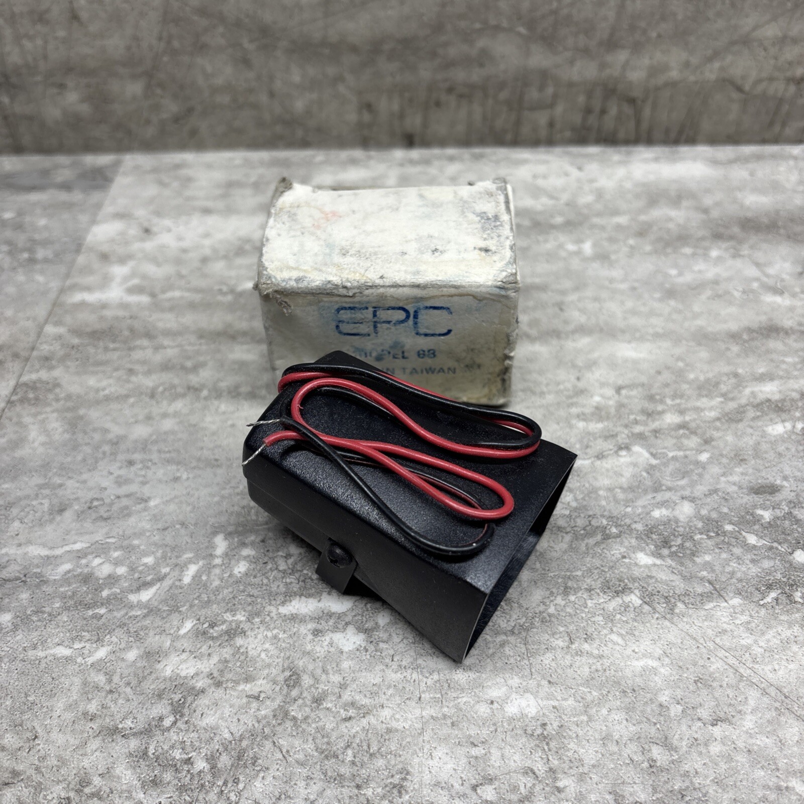 EPC Emergency Products Model 68 Mini Blaster Horn, 12VDC, 108dB, New
