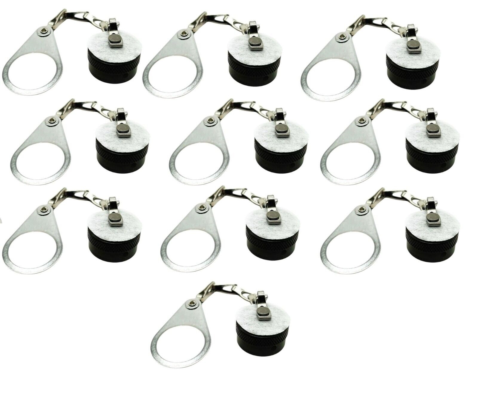 Amphenol Glenair MS3181-12N Mil Spec Dust Cap Protective Receptacle Cover 10 Pcs