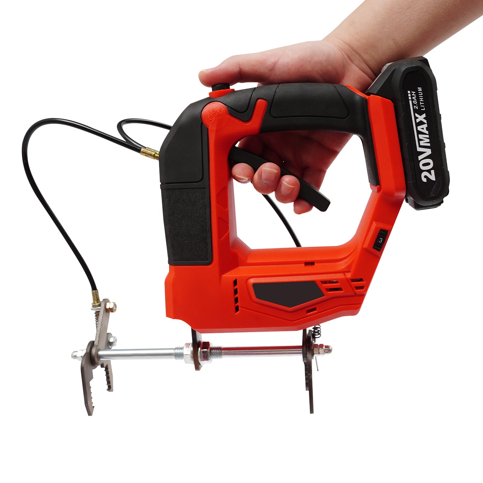 20V Cordless Electric Bee Remover Frame Shaker Handheld 2×2000mAh