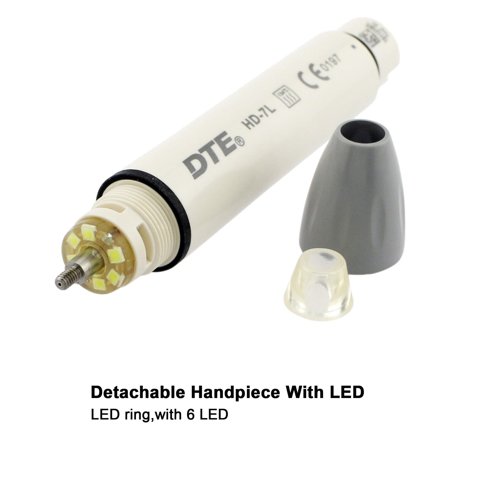 Woodpecker Dental Ultrasonic Scaler DTE V3 LED Handpiece HD-7L Piezo Tip GD1 PD1