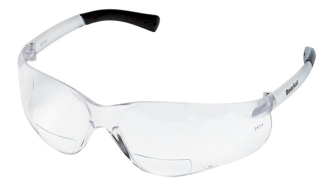 MCR Safety BearKat Magnifiers Bifocal Safety Glasses Sunglasses +1.00 to +2.50