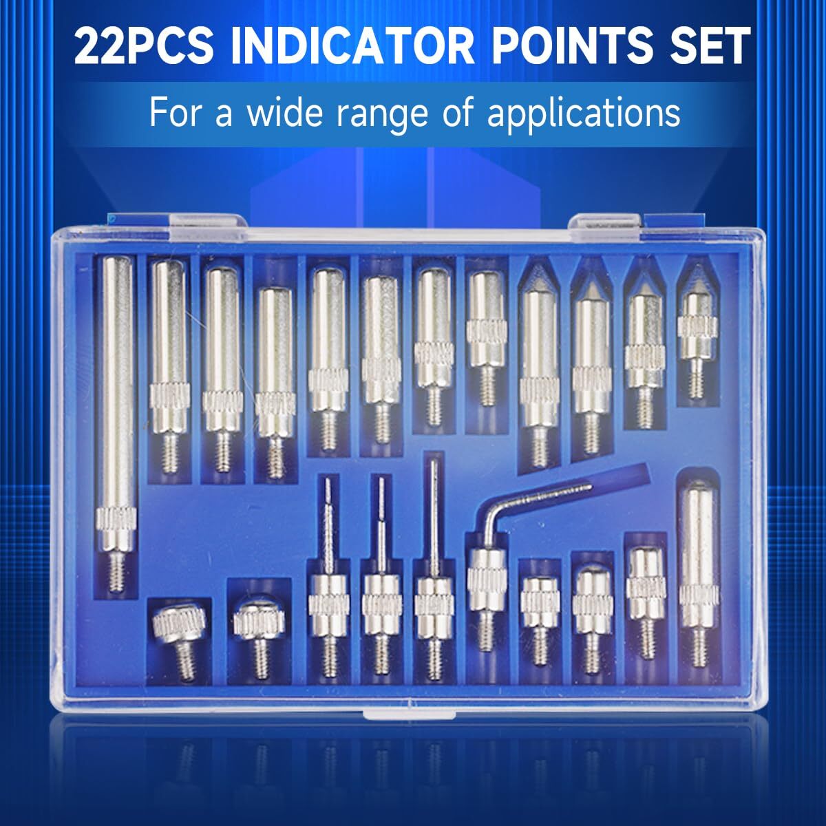 Dial Indicator with Magnetic Base 0.001″Precision Gauge Test Indicator Point Set