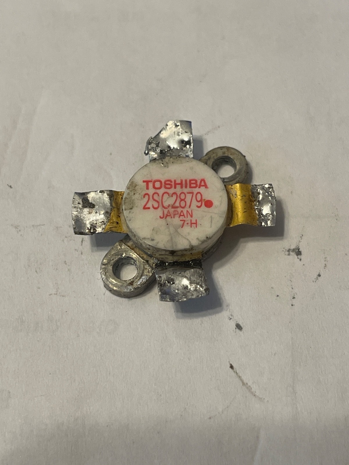 Toshiba 2SC2879 Red Dot Transistor