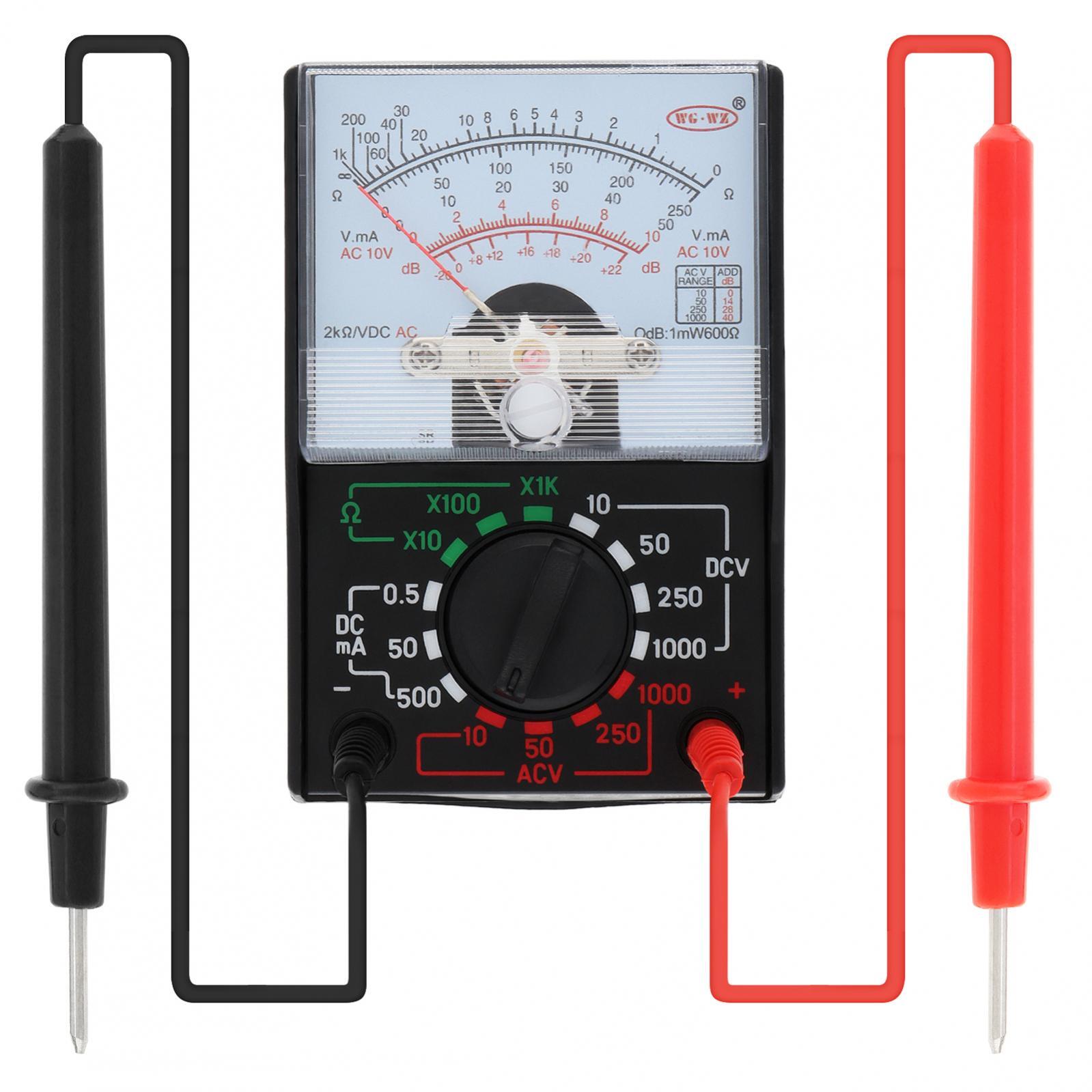 MF-110A Pocket Mini Multimeter Analog AC/DC Voltmeter Ammeter Ohmmeter Tester US