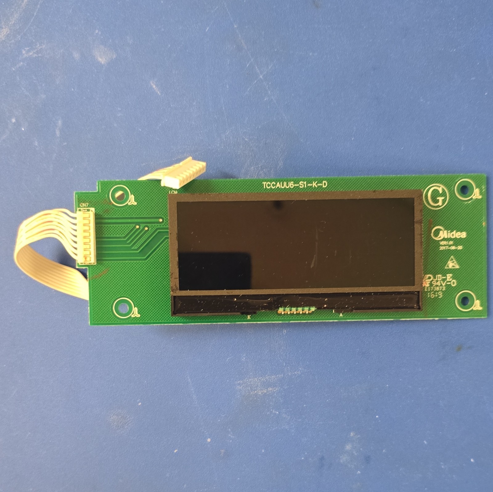Midea TCCA0U6-S1-K-D Graphic LCD Module 2.9in 240×320 Parallel 8-Pin
