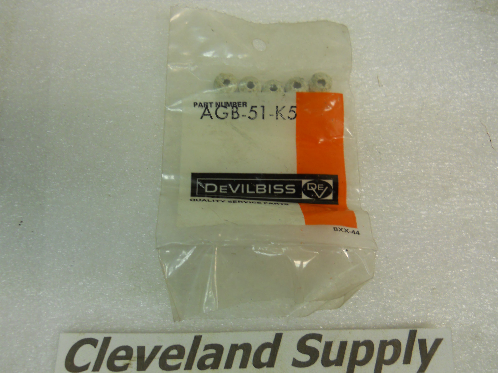 DEVILBISS AGB-51-K5 FACTORY SERVICE PACKING KIT NEW CONDITION IN PACKAGE