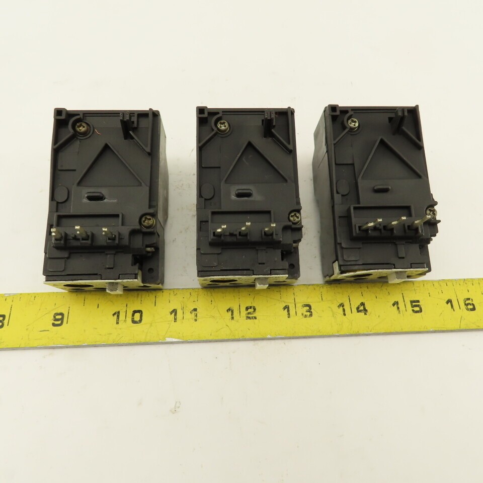 Fuji TR-0N/3 Overload Relay Mixed Trip Range 2.2-3.4A, 0.95-1.45A, 5-8A Lot Of 3