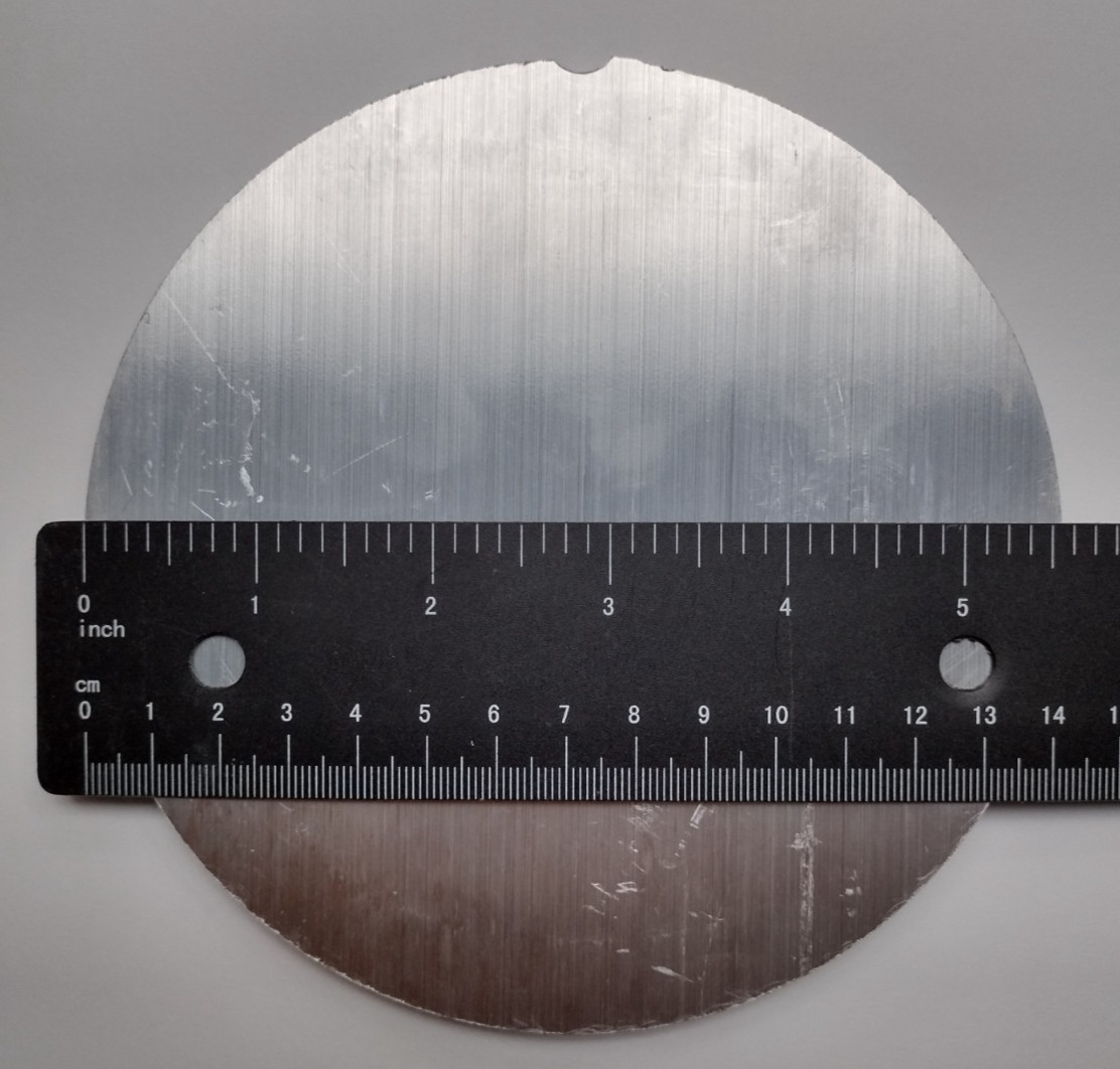 5.5″ Diameter x 3/8″ thick, Circle, Round, 6061-T6 Aluminum