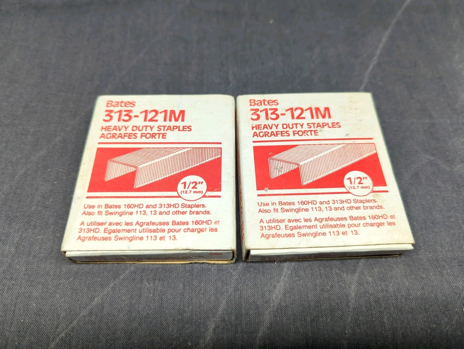 NOS, Bates 313-121m Staples, 1/2″, For Bates 160d, 313hd, swingline 13 and 113.
