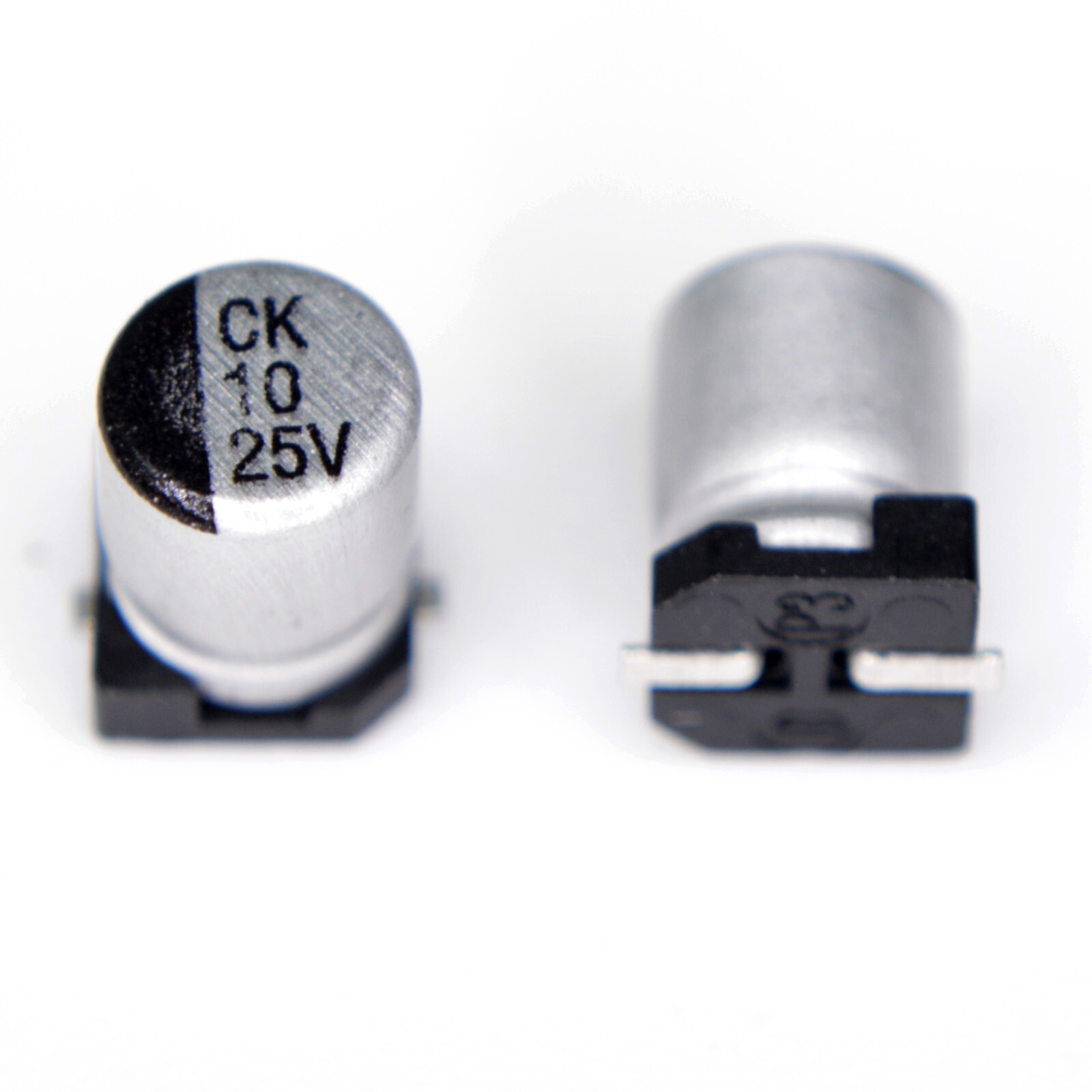 1µF–1000µF | 6.3V–50V SMD Electrolytic Capacitor Lot | 1206/1210 Sizes