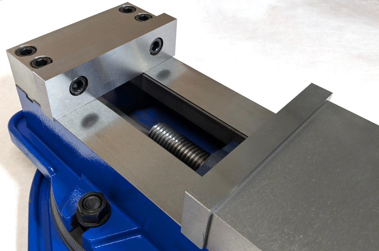 6″ Precision Machine Vise 360° Swiveling Base 6 Inch Jaw Width/Opening Qm16160