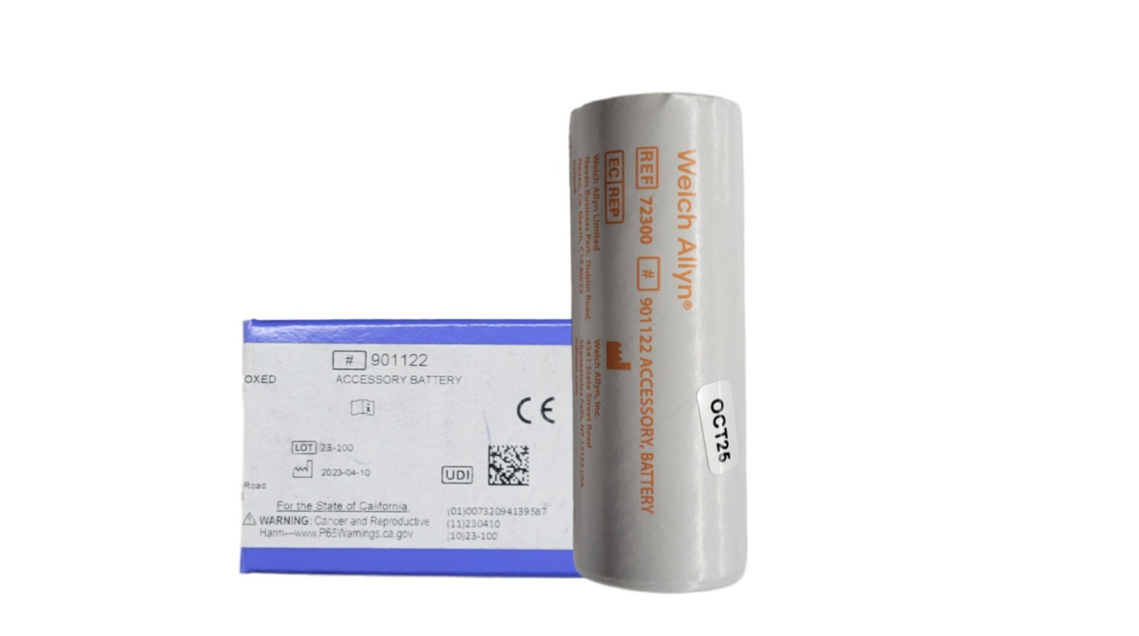 Welch Allyn 72300 Rechargeable NiCd Battery Pack Accessory, Rechargable