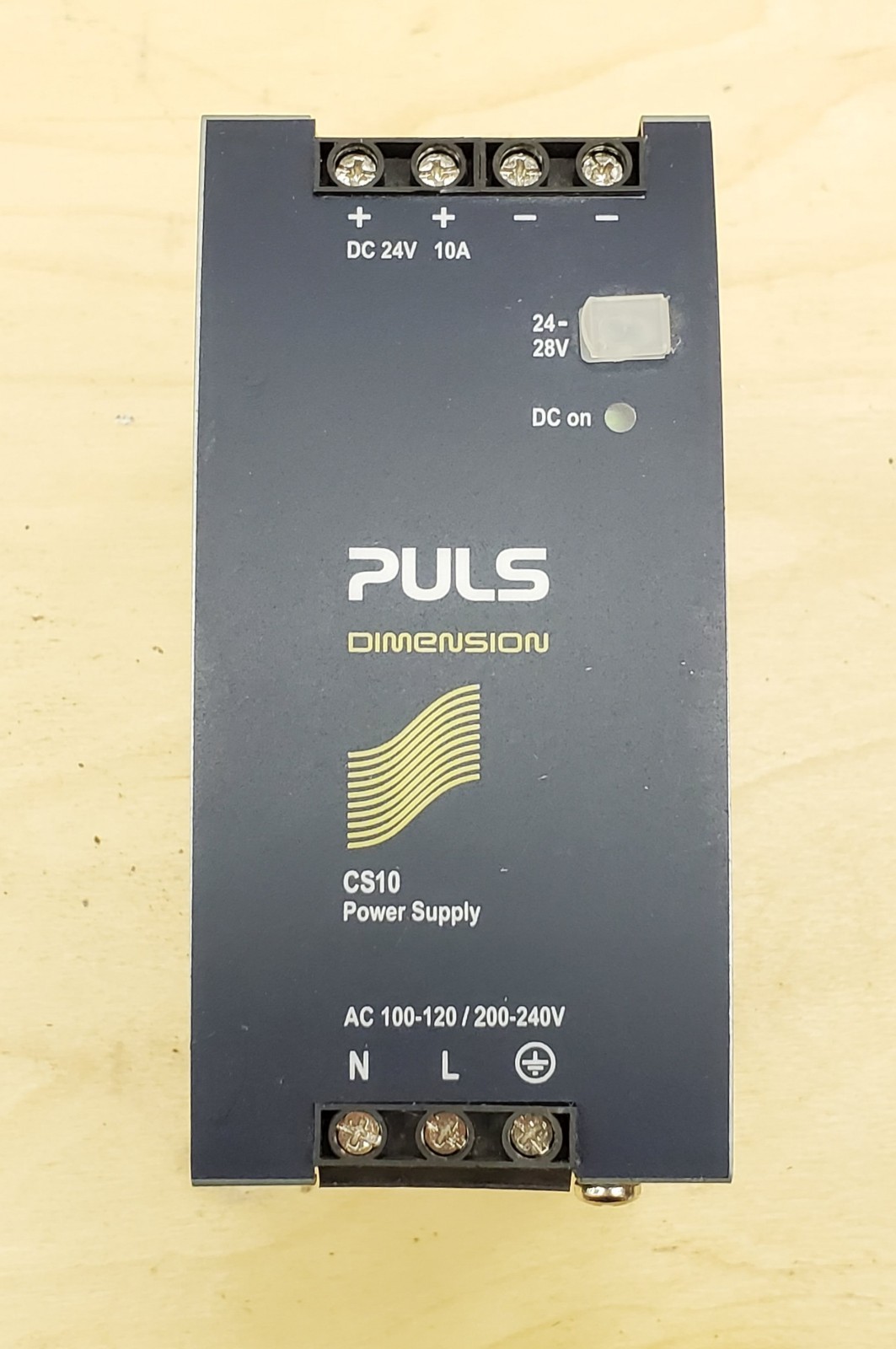 Puls Dimension CS10.241 24VDC Power Supply w/ 120/240VAC Input – NEW
