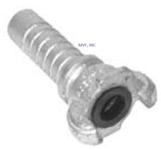 3/4″ Hose End Universal Crowfoot Coupling Chicago Fitting Plated Iron SFH075