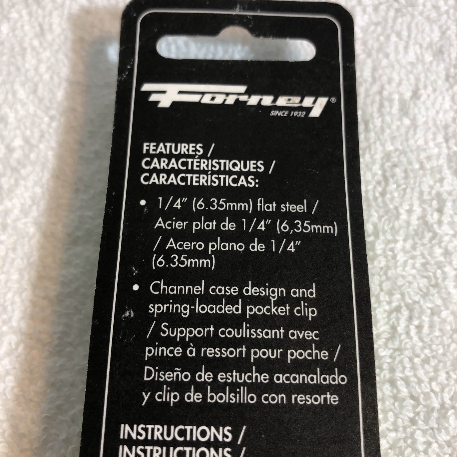 NEW FORNEY 70802 WELDING FLAT SOAPSTONE HOLDER MARKING TOOL