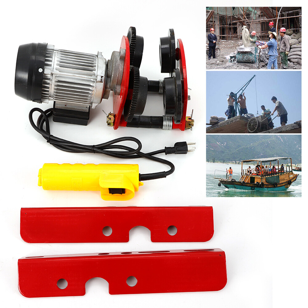 1 Ton Electric Chain Hoist Motor Speed 1400r/Min Power Trolley 500w