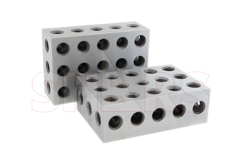 SHARS MATCHED PAIRS ULTRA PRECISION 2-4-6 246 BLOCK SET 23 HOLES 5/8-11 NEW #