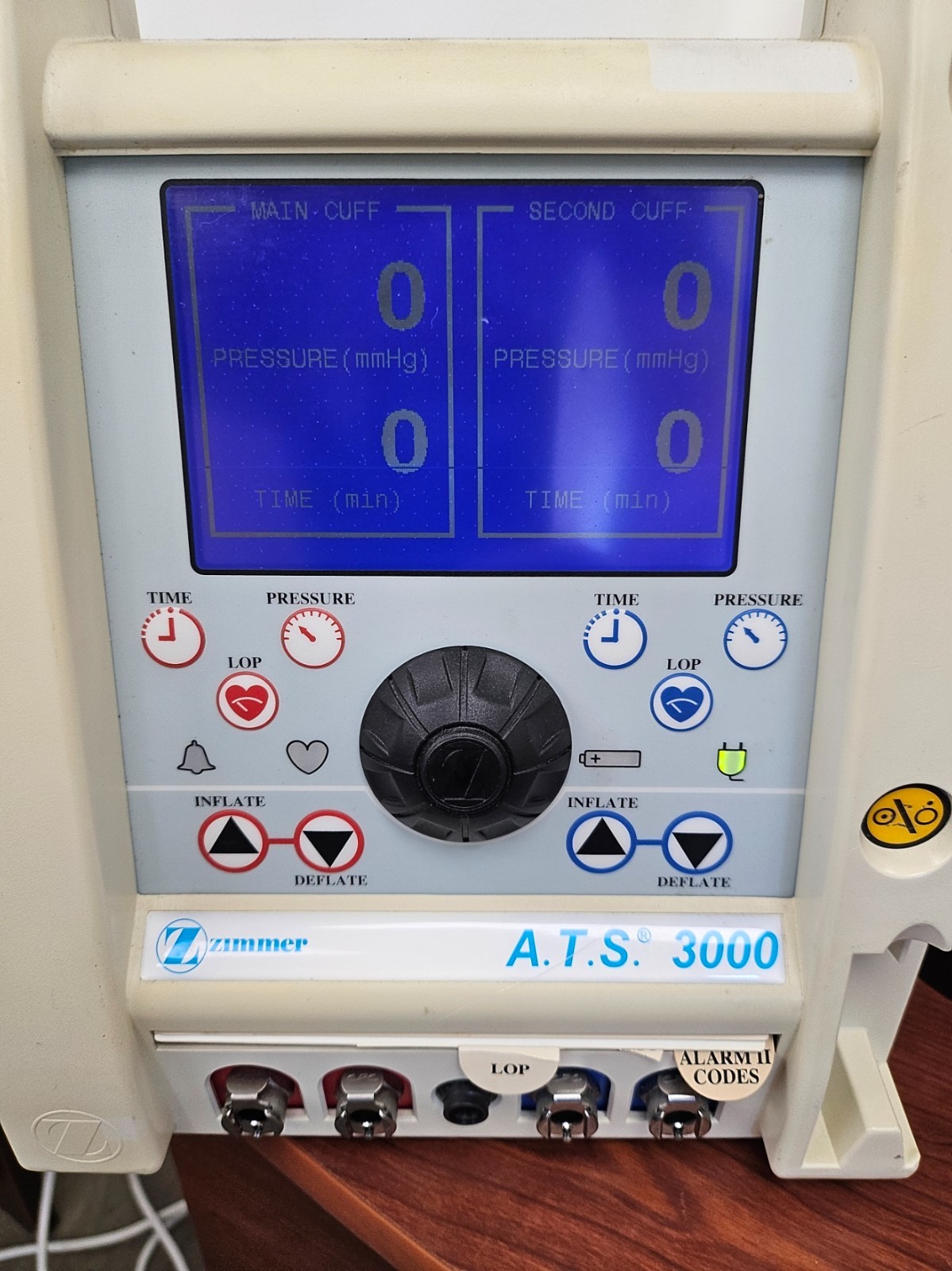 Zimmer ATS 3000 Automatic Tourniquet System A.T.S 3000 w/ New Cuffs and Hoses