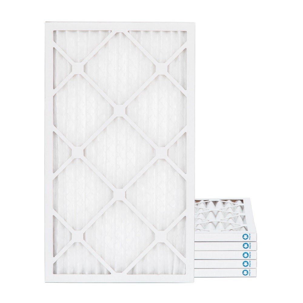 20x30x1 MERV 8 Pleated AC Furnace Air Filters. 6 Pack