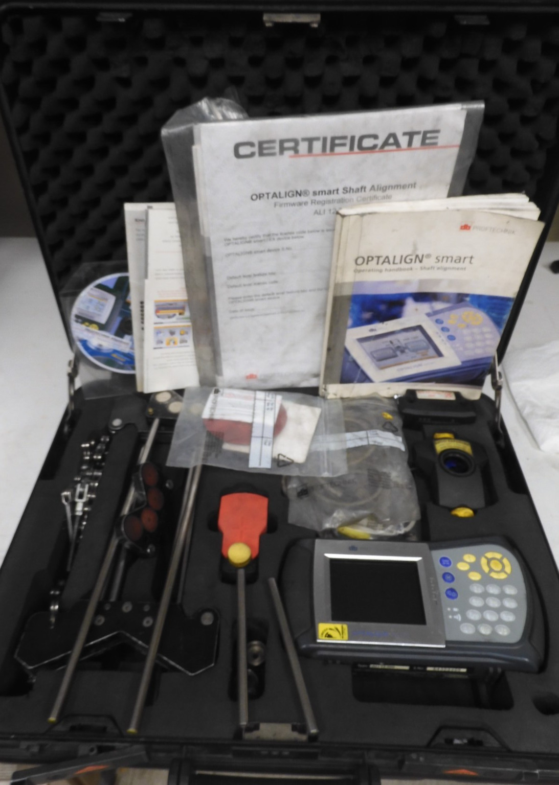 Pruftechnik Optalign Smart Laser Shaft Alignment Tool ALI 12.200 – QA70