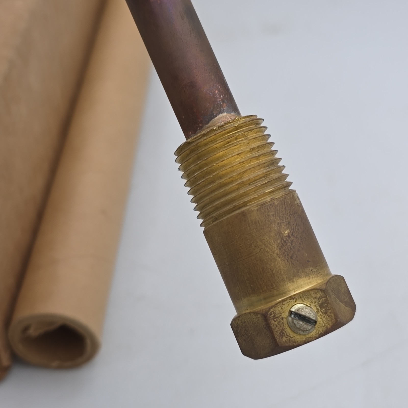 Johnson Controls WEL14A-603R, Temperature Sensor, Immersion Well, Direct Mount