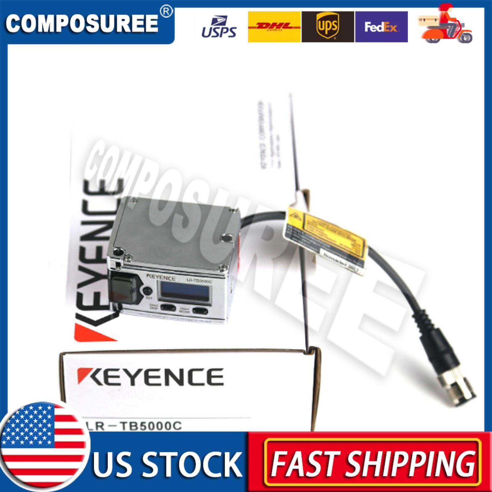 Brand New KEYENCE LR-TB5000C Laser Sensor Switch