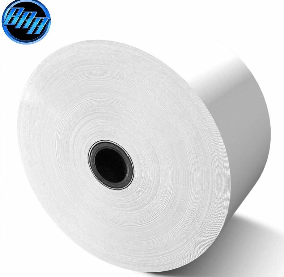 3 1/8″ X 815′ HEAVY WEIGHT THERMAL ATM RECEIPT PAPER BPA FREE- 75 GSM PAPER