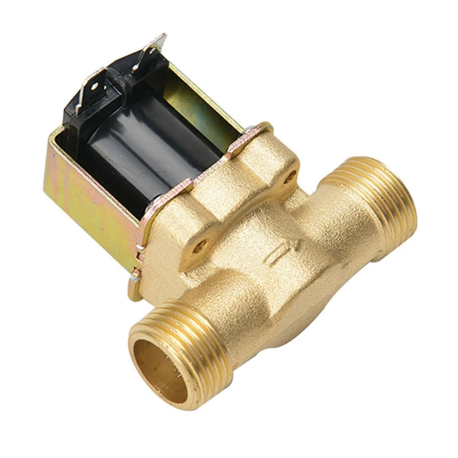 DC12V 1/2″ Normally Closed Brass Valve Electric Solenoid For Water 0.02-0.8Mpa