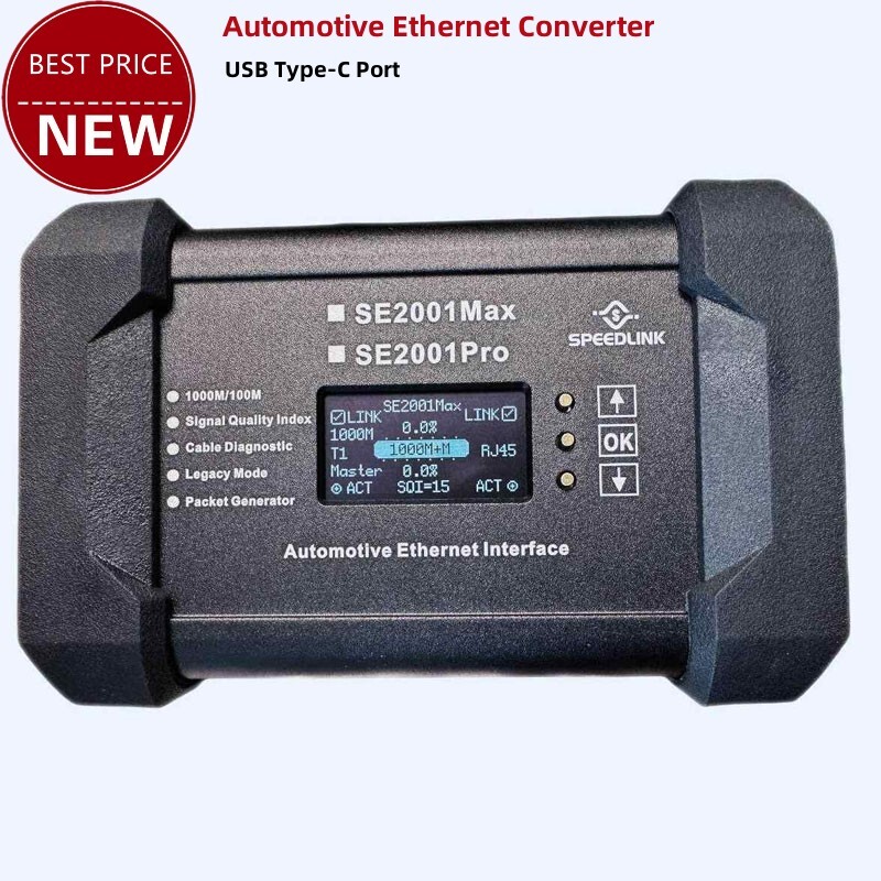 SE2001Max Automotive Ethernet Interface Converter with USB Type-C Port 5-32V tp1