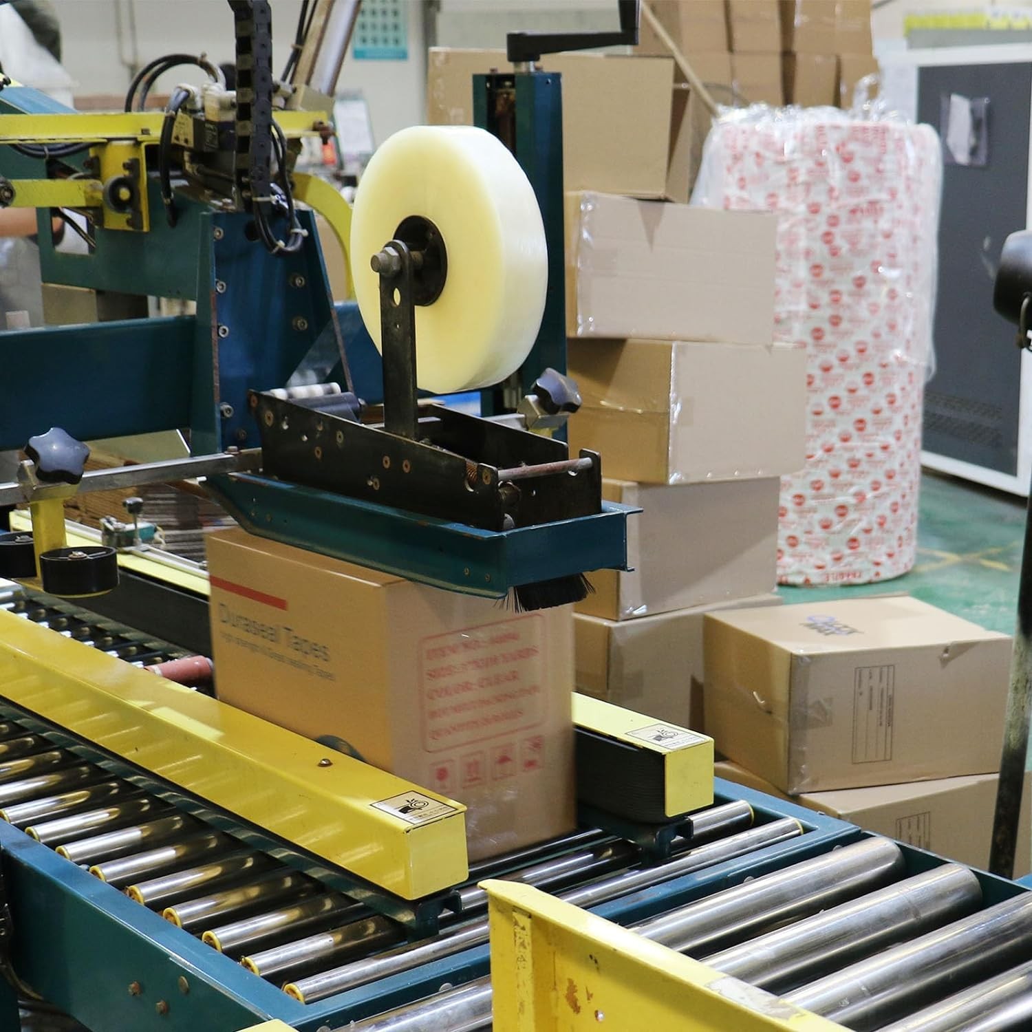 6 Rolls Clear Machine Grade Shipping Tape 2″ x 1000 Yds Packing Tape 1.75 Mil