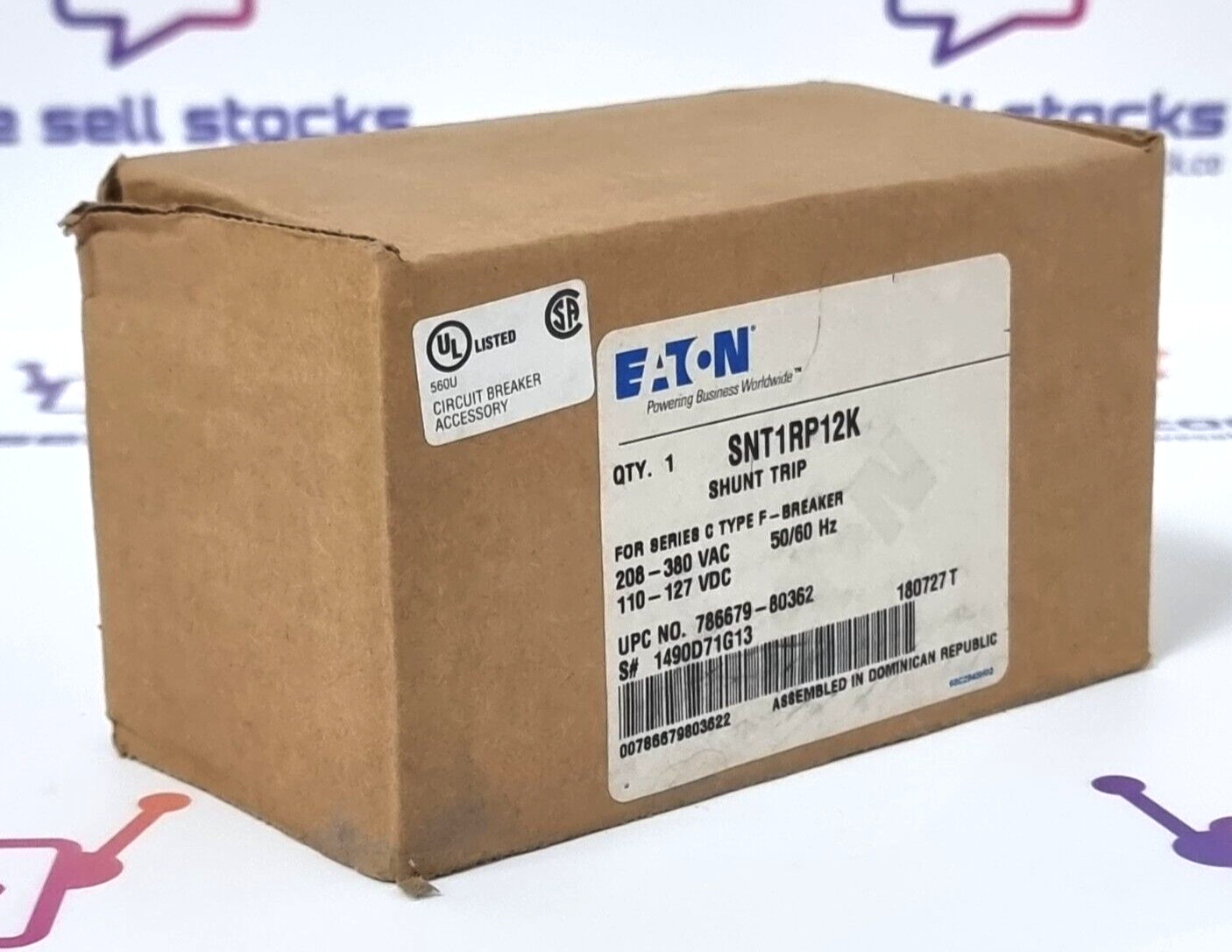 EATON SNT1RP12K Shunt Trip 1490D71G13