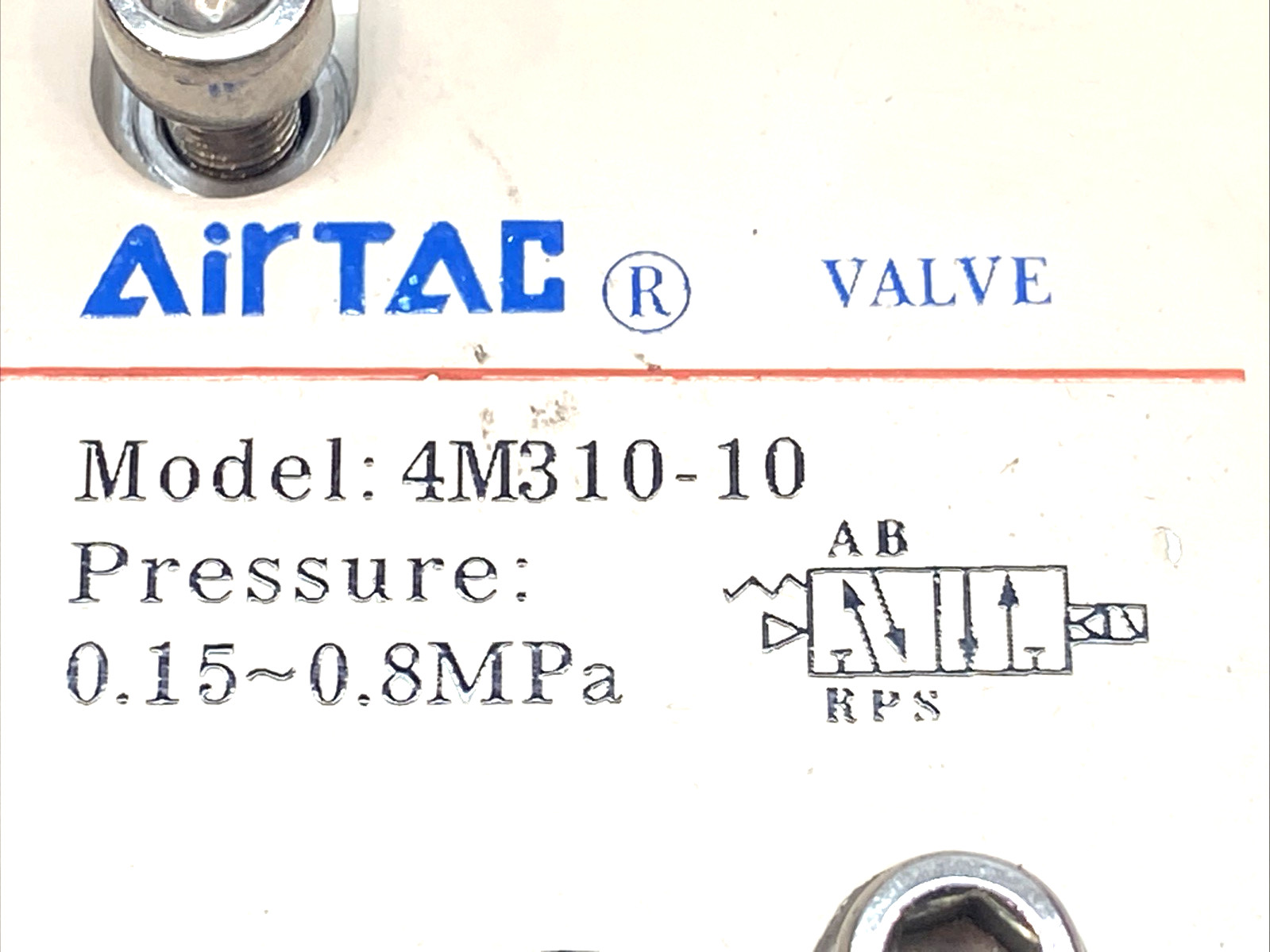 Airtac 4M310-10 Solenoid Valve 5/2-Way NAMUR Series, Internal Pilot 0.15-0.8MPa