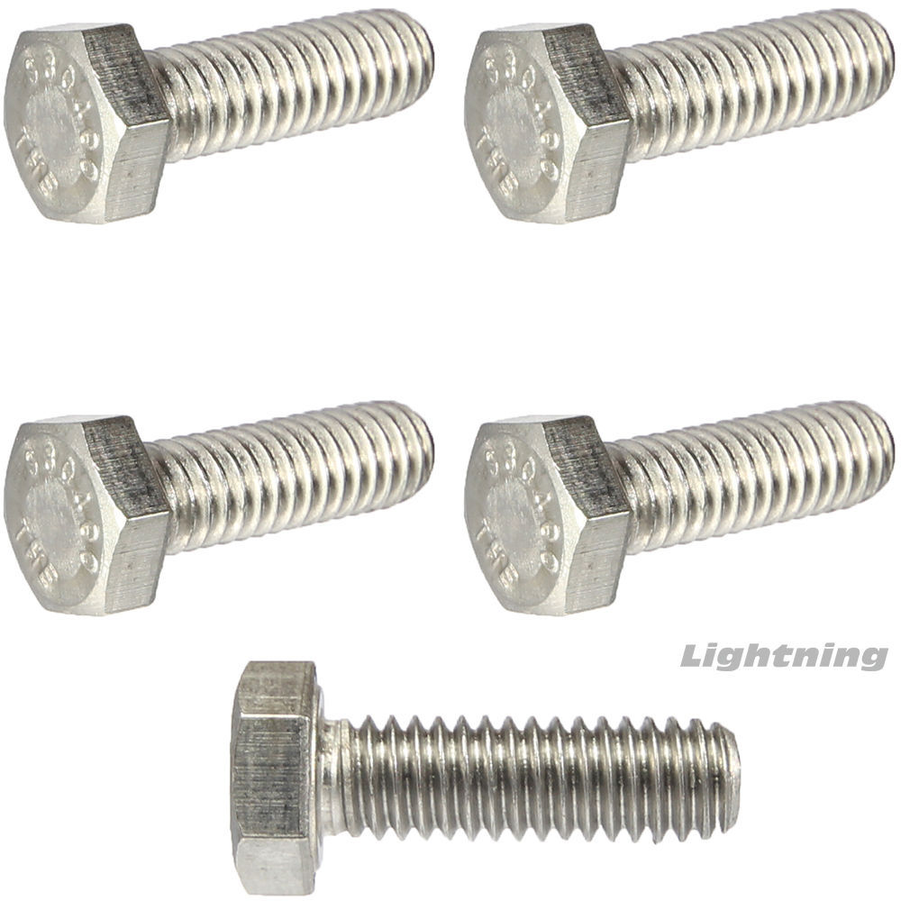 Hex Bolts Full Thread Stainless Steel 1/2-13 x 3-1/2″ Qty 250